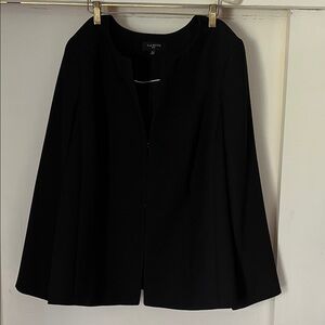 Talbots Plus Black Blazer